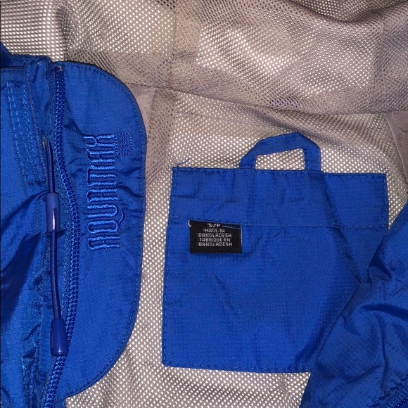 royal blue windbreaker/coat - Picture 2 of 3